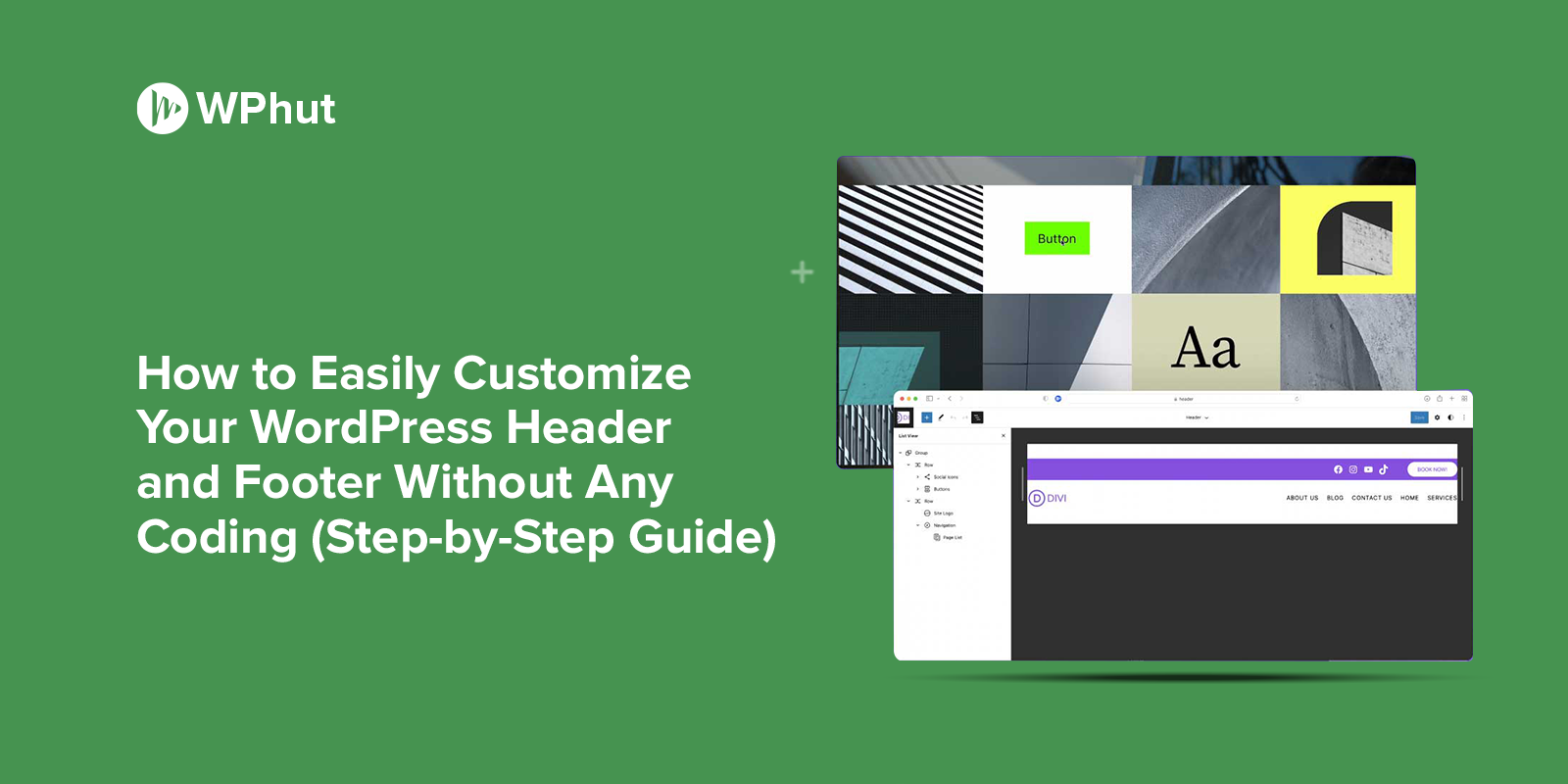 Customize WordPress Header and Footer